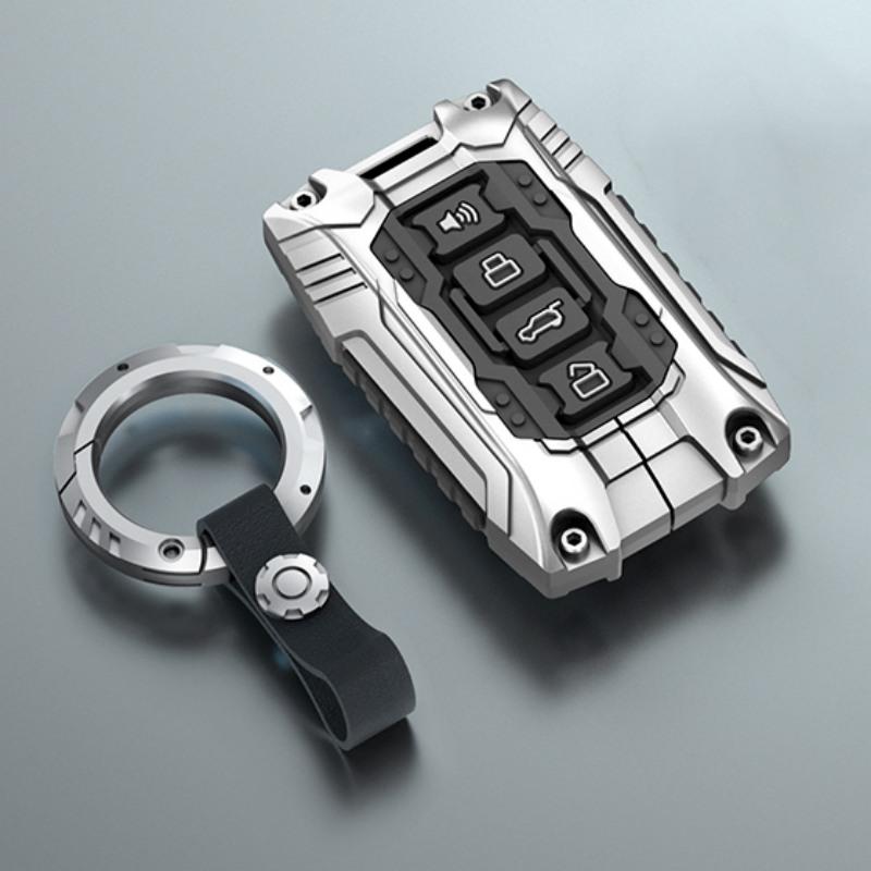 

Key Case Cover For TANK 300 400 500 700 GWM Remote Fob Shell Holder Accessories matte silver