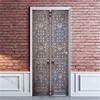 PVC Self-Adhesive Waterproof Door Sticker Modern Simulation Door Mural Wallpaper Living Room Study Home Decor Art Door Poster