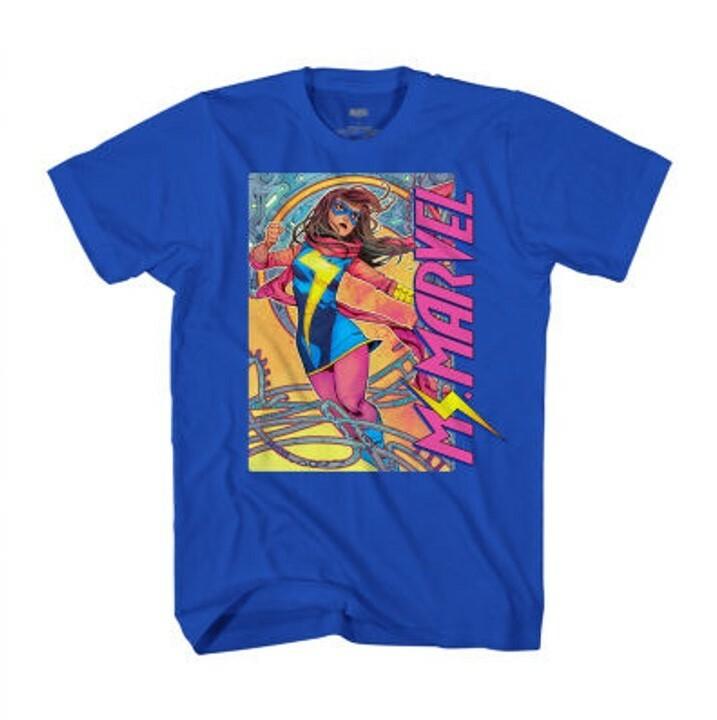 Marvel Ms. Marvel Unisex T-Shirt S разноцветный