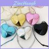 Stylish Korean Version Children's Bag With Trendy Laser Finish Heart Design