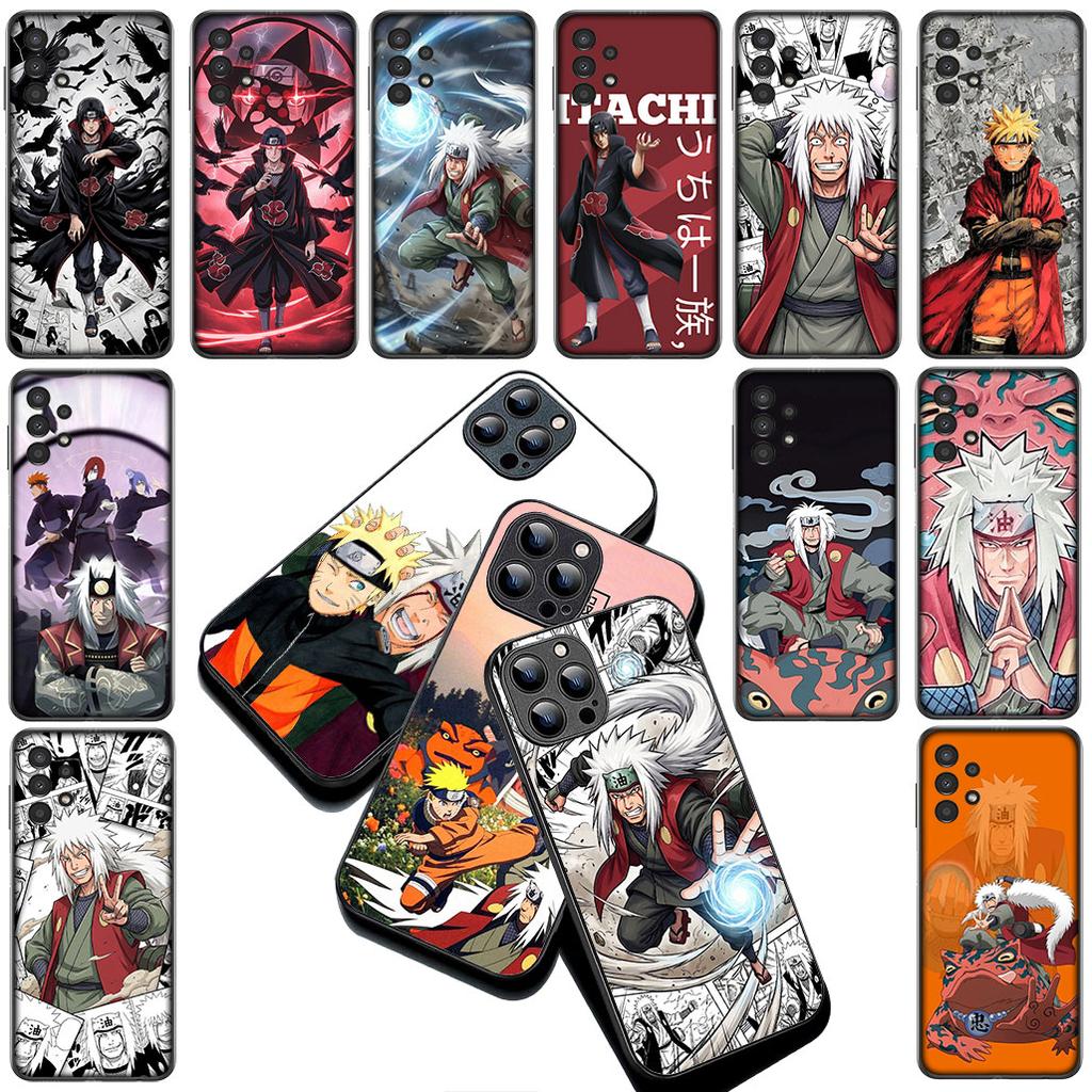 Anime Jiraiya Narutos Uchiha Itachi Cover for Xiaomi Redmi Note 12 11 10 Pro 10A 10C 12C 13C Note12 12Pro Coque Phone Case