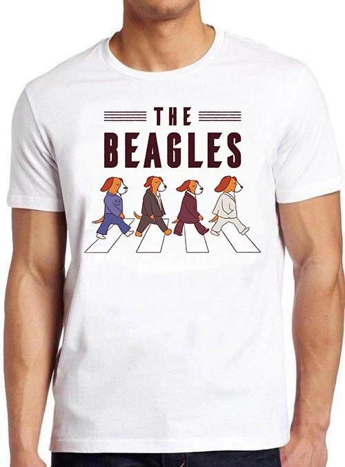 The Beagles Beagle Dog Funny Meme Vintage Gift Tee T Shirt M734 S