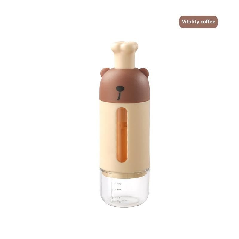 1Pc Metering Salt Shaker Push Type Salt Dispenser Salt Tank Sugar Bottle Shaker Canister Quantitative Salt Shaker Moisture-proof