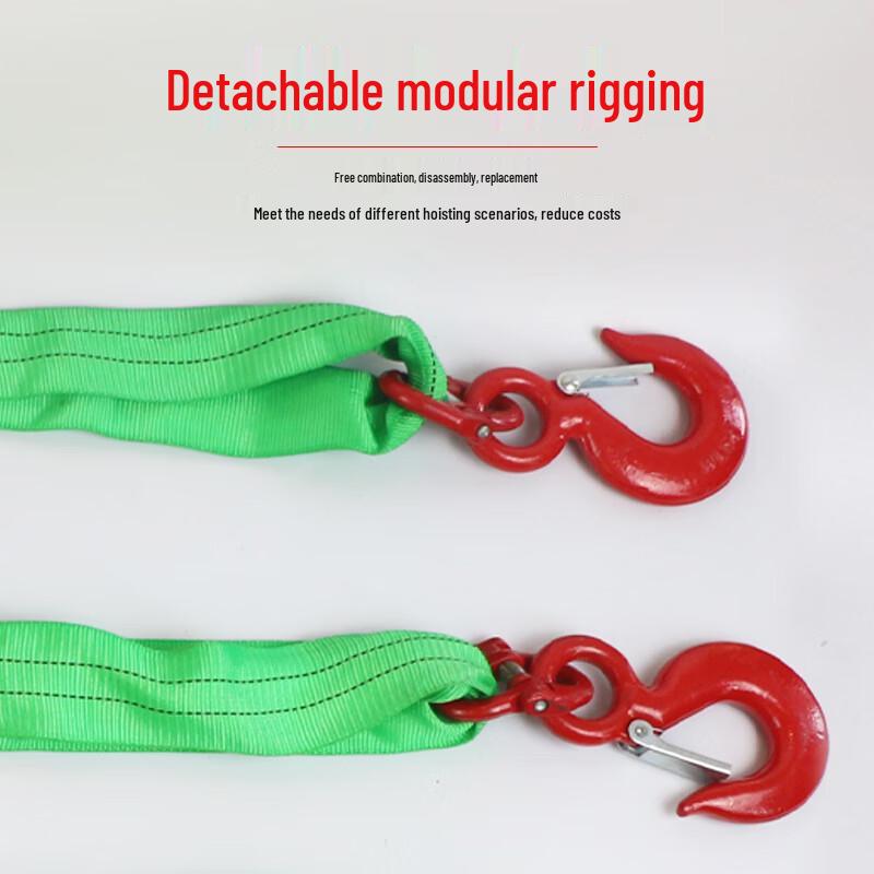 Li Hu Wang Heavy-Duty Industrial Lifting Sling Set