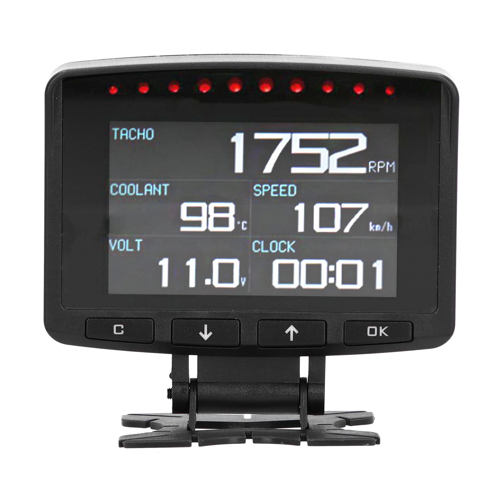 OBD Проекционный дисплей Многофункциональный спидометр Сканер кодов неисправностей автомобиля Диагностика