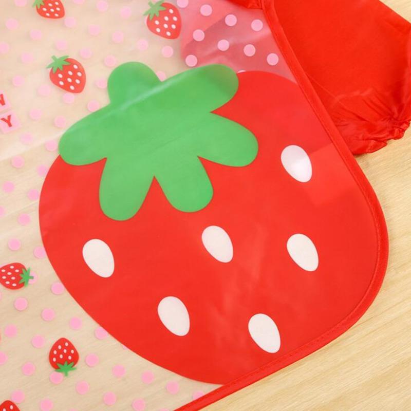 Baby Waterproof Bibs Apron Boys Girls Burp Cloth Toddler Child Newborn Feeding Painting Infant Long Sleeve Draw Animal Cartoon