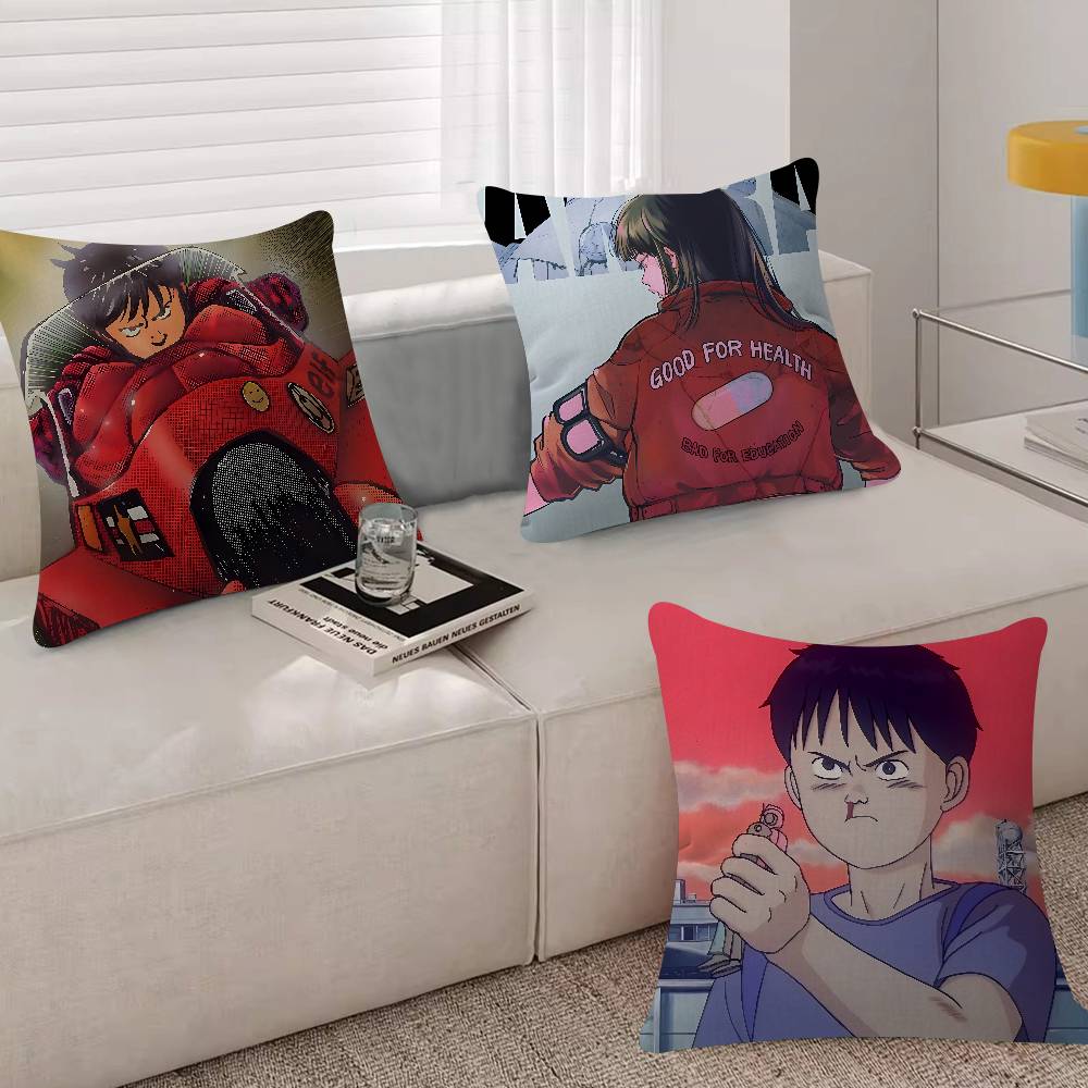 Anime Aakira Manga Pillow Case For Sofa Decor Car Office Room Printing Cushion Cover Decorations And Protector
