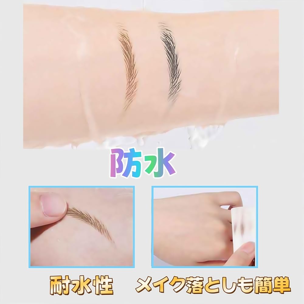 Popular Eyebrow Waterproof Eyebrow Pencil Waterproof Sweatproof Eyebrows Lasting Eyebrow Pencil Available in 3 Colors Eyebrow Black Technology Pink