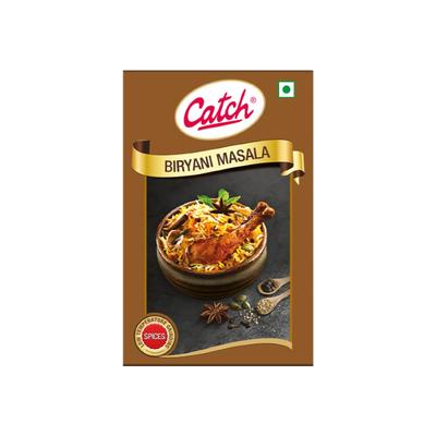 Catch Masala para Biryani 50 Gramos Paquete de 1 – Auténtico Polvo de Especias Vegetales para Cocina India Sabrosa
