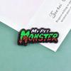 My Pet Monster Retro Enamel Pin - 80s Cartoon Fun Gift