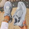 Women's Spring Fall Fashion Thick Sole Soft Sole Comfortable Casual Athletic Shoes.