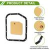UXCELL TF6/A904 Transmission Filter Gasket Kit No.3515996 for Jeep Wrangler with Gasket
