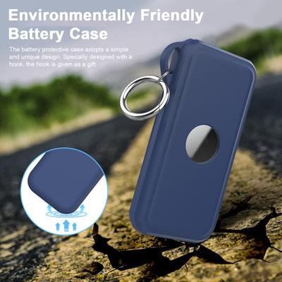 Silikonové pouzdro na baterie Měkký ochranný kryt baterie odolný proti poškrábání s háčkem Kompatibilní s bateriemi