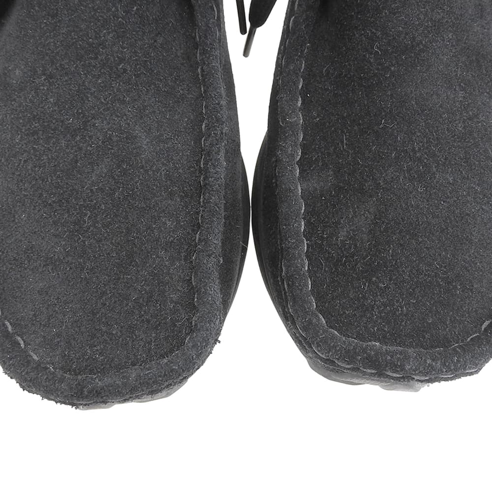 Clarks Buty Wallabee Eden Low Suede Męskie Czarne 6 1/2" buty 6 1/2 czarneUżywane