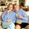 Casual Losvallend Comfortabel Hoodie Pullover Sweatshirt voor Jongens en Meisjes voor Sportkleding