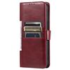 For Motorola Moto G86 5G Case 6 Card Slots PU Leather Anti-Fall Phone Cover with Wrist Strap