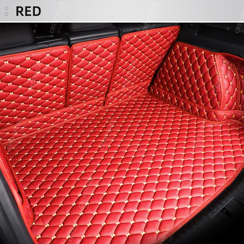 

Автомобильный коврик в багажник с полной защитой для GEELY Tugella S Чехол для багажника Коврик Накладка Грузовой вкладыш Защита интерьера Аксессуары красный