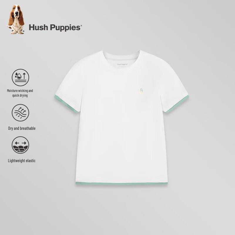 Hush Puppies Kids Quick-Dry Short Sleeve T-Shirt 140