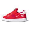 adidas Disney X  Originals Superstar 360 Comfortable Durable Low-Top Kids Skate Shoes Kids Sneaker Red Q46303