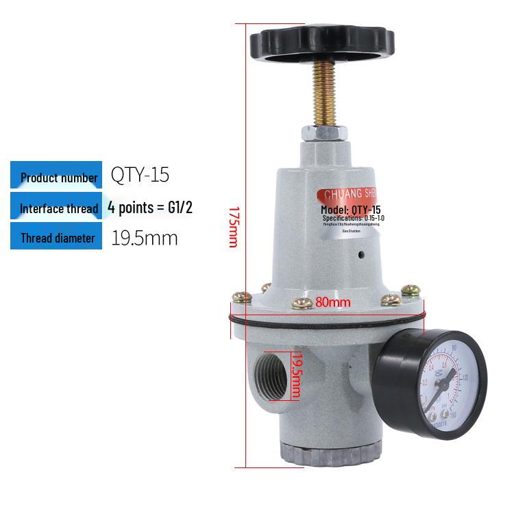 Adjustable Air Compressor Pneumatic Valve QTY10 (08/15/20/25/40/50)