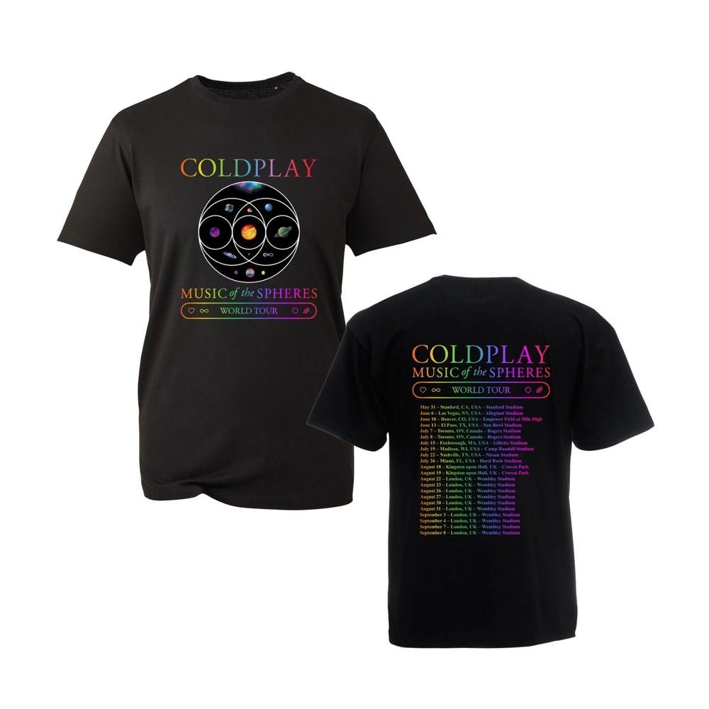 Music Spheres World Tour 2025 Concert T Shirt HOT ITEM Unisex T-Shirt M