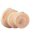 OEING Natural Willow Wood Round Cutting Board