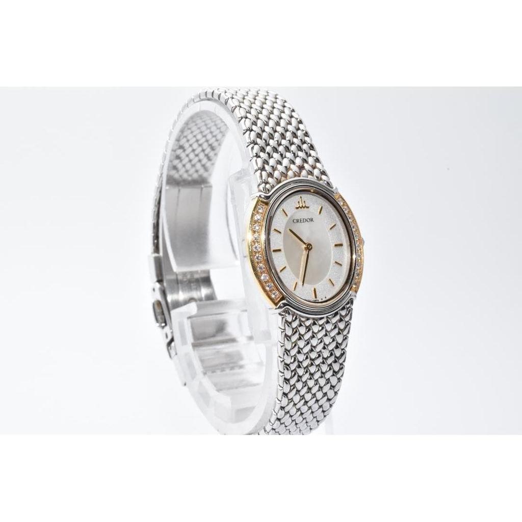 Used [Beautiful Condition] SEIKO Credor 5A70-0AT0 18KT+SS Watch