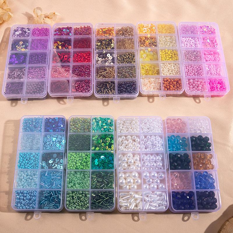 Diy Jewelry Accessories, Sequins, Patches, Broken Diamonds, Material Packs, Custom Beaded Bracelets.