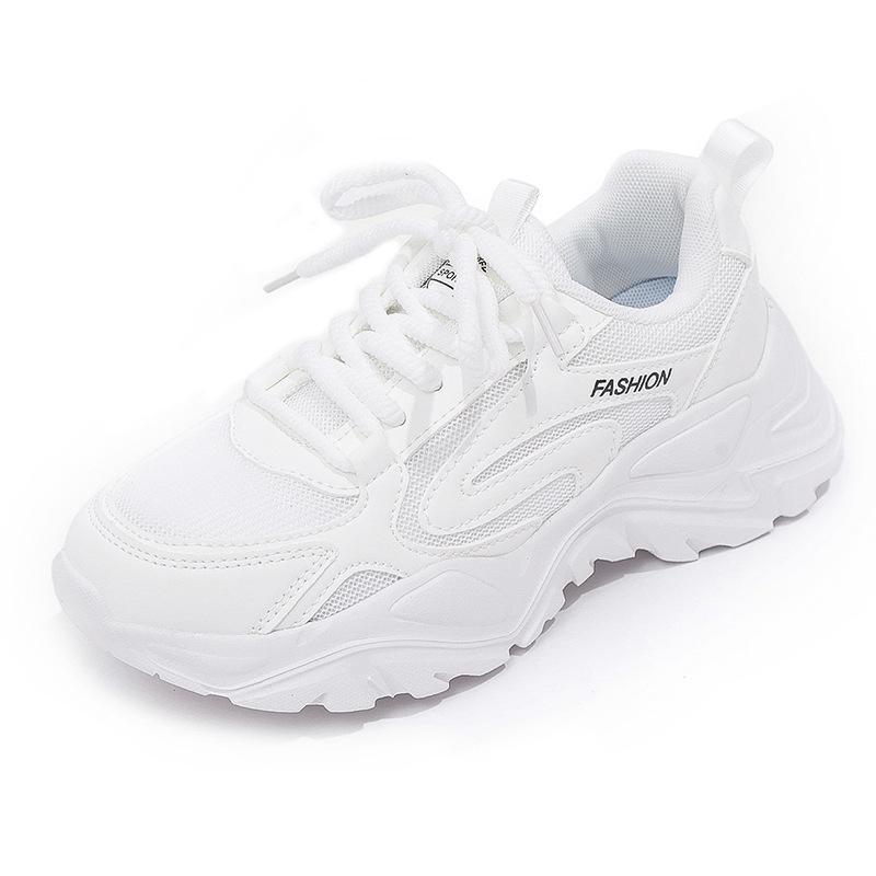 New women's fashion dad shoes mesh breathable sports shoes casual shock absorbing travel shoes outdoor walking women