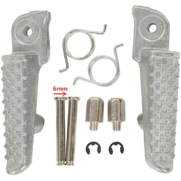 Motorcycle Front Footrests Foot Pegs Compatible With CBR600RR 2007-2023
