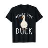 What The Duck Funny T Shirt Vintage Homme Comfortable Stylish Casual Graphic Stretched Fashion Slightly Versatile