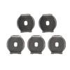 A Must Have for Fishermen 5pcs Stainless Steel Wire Cup Sound Click Holder Set