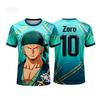 New Anime One Piece Luffy Special Edition Football Jersey T-shirt Football Special Jersey Kit Mens/Womens Sports Shirt