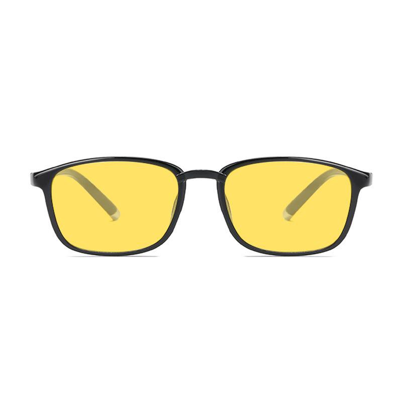 Y8011 Night Vision Anti-Blue Light Glasses with Unisex Flat Lenses for Mobile, Computer, and Gaming Eye Protection