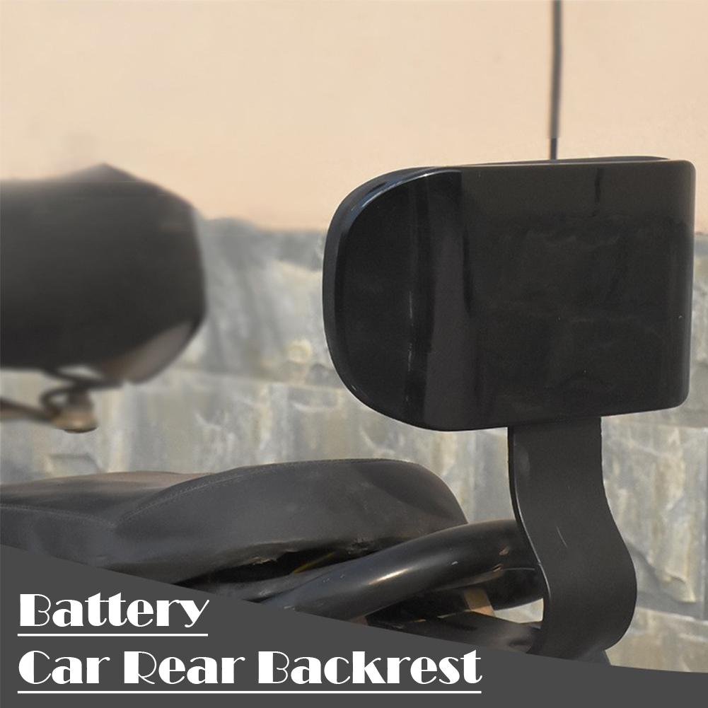 Passagier-Rückenlehnenpolster Universell Verdickt Metall Elektrisches Fahrrad Sitzkissen Rückenlehnen-Stützpolster Elektrisches Fahrrad Zubehör