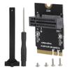 M.2 SSD Adaptör Kartı KEY A E NGFF'den Nvme Solid State Sürücüye Dikey Adaptör Kartı