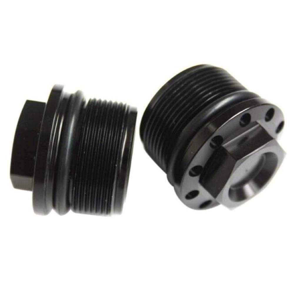 Motorcycle 39mm Black Anodized Fork Tube Cap Bolt Harley Sportster 1200 883 XL 1987-2016