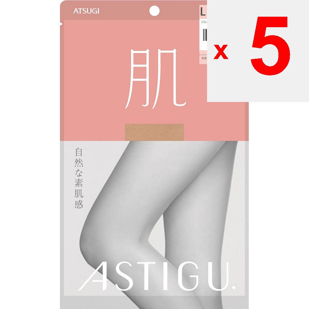 ATSUGI Astig [Skin] Sheer Beige LLL Stockings Plain Stockings Stockings Material] Nylon, Polyurethane Stockings Plain Stockings