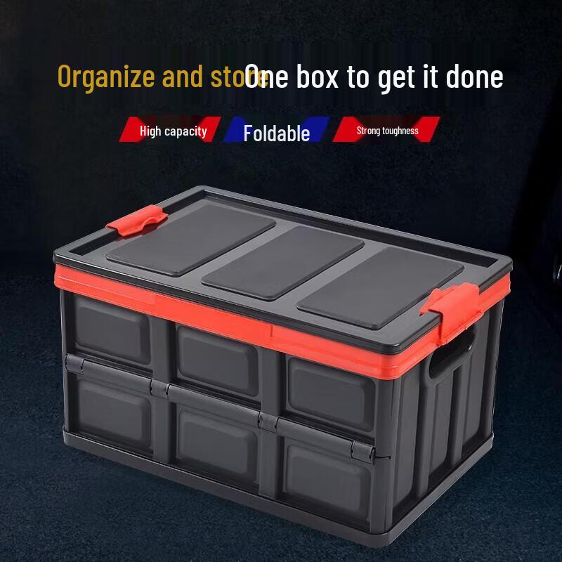 Quyoubang 55L Collapsible Storage Box with Buckles