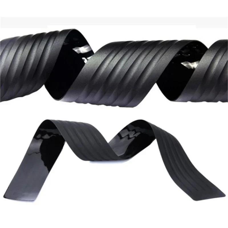 Universal Car Trunk Door Sill Plate Protector Rear Bumper Guard Rubber Mouldings Pad Trim Cover Strip Car Accessories