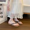 Flip-flops women's fashion outer wear flat-bottomed sandals summer non-slip versatile foot slippers seaside beach shoes women's clip