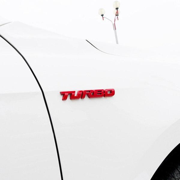 3D-Emblem Metalllegierung Motorrad Auto Turbo Kofferraum Autoemblem Autodekoration Aufkleber Karosserie Hecktür 3D-Aufkleber für alle Autos
