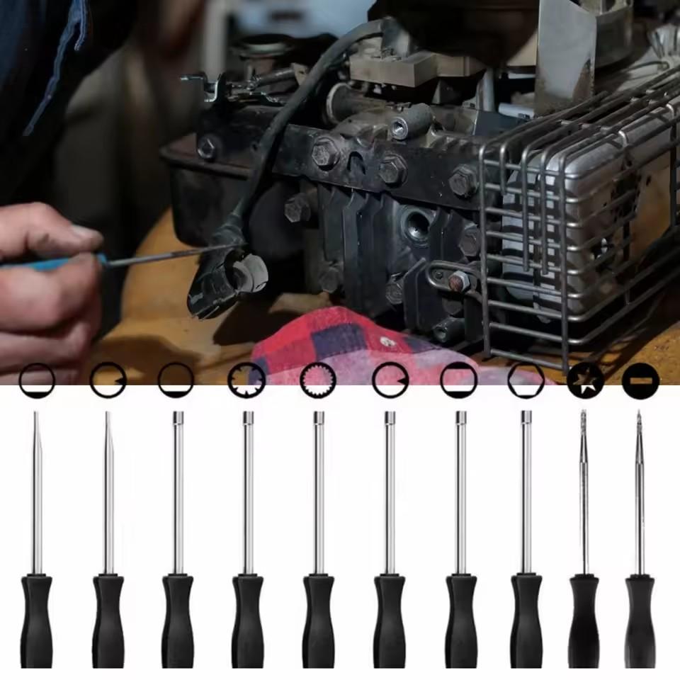 Carburetor carb Adjusting hand Tool Pac Man Double D Hexagon Hex Socket Screwdriver Driver Chainsaw Speed Adjustment Repair Tool