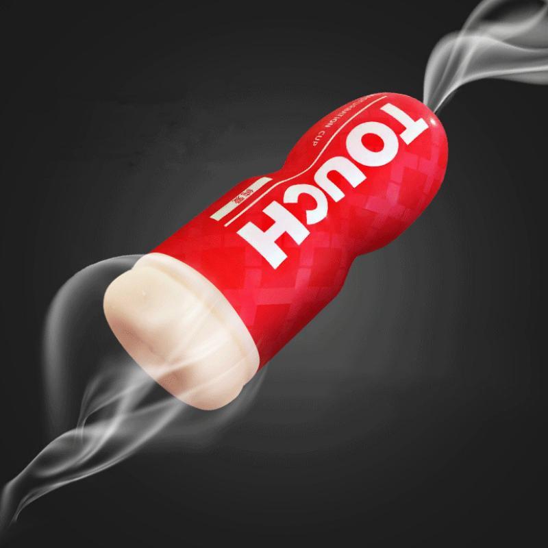 Vacuum Sucking Silicone Tight Pocket Pussy Aircraft Cup Realistic Vagina Anal Male Masturbator Adult Sex Toys For Men 18+