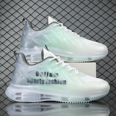 Chaussures pour hommes chaussures de sport printemps et été 2025 nouveau coussin d'air pleine longueur absorption des chocs chaussures pour hommes chaussures de sport décontractées respirantes chaussures de basket-ball