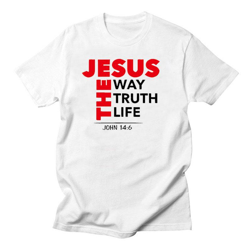 Jesus T-shirt Versatile Lovely Casual Amusing Summer Cool O-Neck Tops Harajuku Streetwear 100% Cotton Daily Vintage Short Sleeve