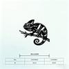 Chamäleon Metall Wandkunst Lebendige Gartenskulptur Wetterfest Terrassen Außen Dekoration Bauernhaus Hängendes Ornament Reptilien Liebhaber Geschenk