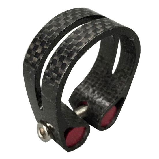 

Карбоновое волокно 3K Дорожный MTB Горный велосипед Велосипед Зажим подседельного штыря Клипса подседельного штыря 31.6mm