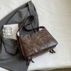 Belt Buckle Designer Women's Small 2024 Korean Fashion Shoulder Bag PU Leather Crossbody Bags Handbags and Purses