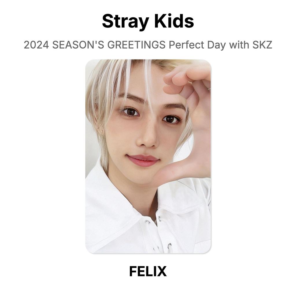 Stray Kids 2024 SEASON'S GREETINGS Perfect Day with SKZ Official Photocard
